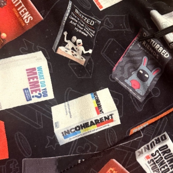 Game Night Themed Pajama Pants - Multicolor - Picture 3 of 5